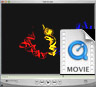 A Hybrid states movie showing the proposed movement of the A-, P- and E-site tRNA's during translocation and elongation.